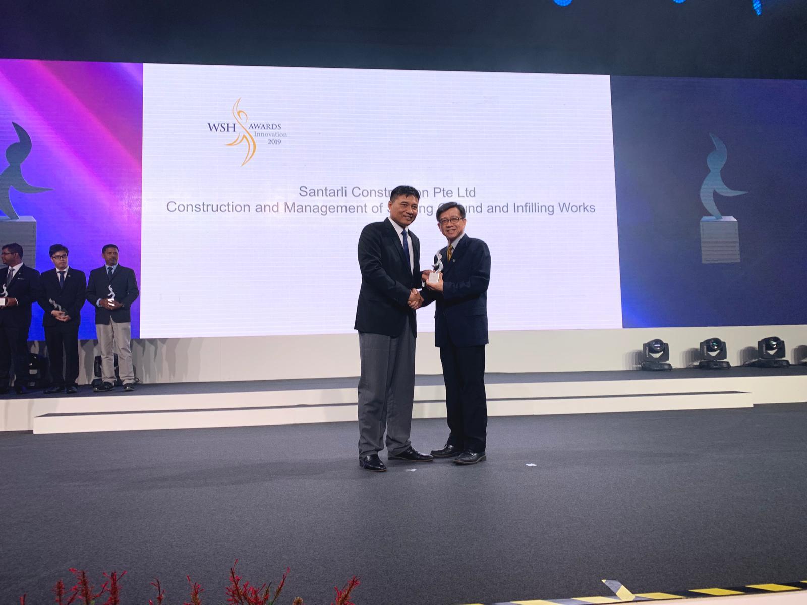 Santarli clinches the WSH Innovation Award 2019