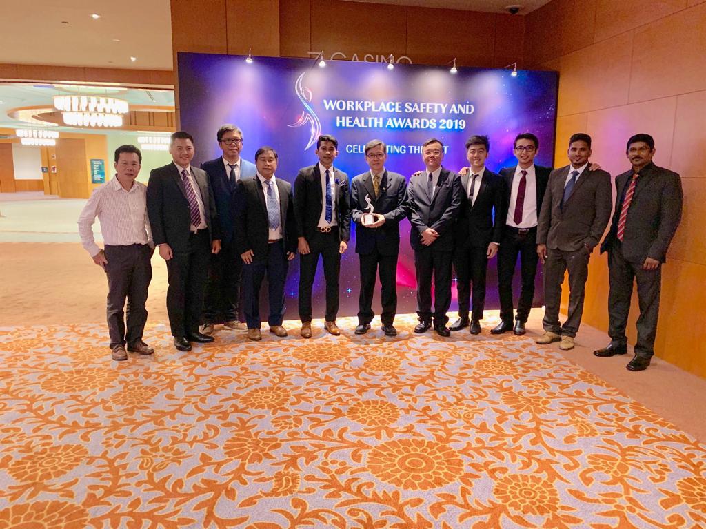 Santarli Won Health & Safety Team of the year (South East Asia) Award