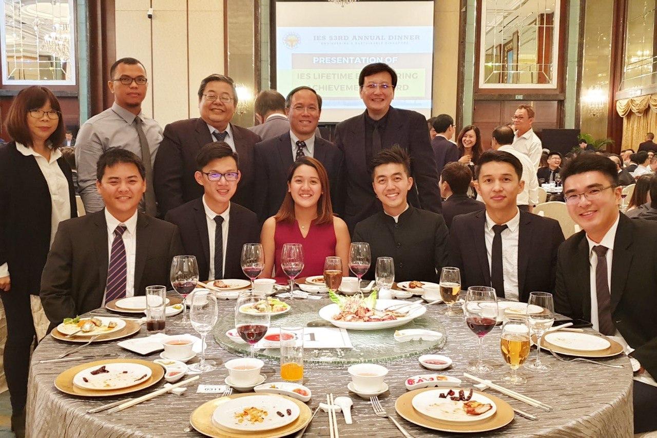 Santarli attends the IES 53rd Annual Dinner